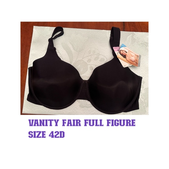 Vanity Fair Other - Vanity Fair Black Bra